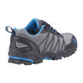 Blue-Grey - Back - Cotswold Childrens-Kids Little Dean Lace Up Hiking Waterproof Trainer