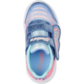 Blue-Turquoise - Back - Skechers Girls S Lights Twisty Brights Trainers