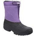 Purple - Front - Cotswold Venture Waterproof Ladies Boot - Ladies Boots - Textile-Weather Wellingtons
