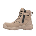 Stone - Side - Puma Mens Conquest Leather Safety Boots
