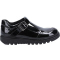 Black - Back - Hush Puppies Girls Kerry Patent Leather Mary Janes