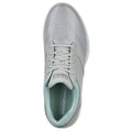 Grey-Multicoloured - Lifestyle - Skechers Womens-Ladies Elite 3 Grand Leather Trainers