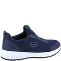 Navy - Side - Skechers Womens-Ladies Squad SR Occupational Trainers