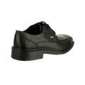 Black - Side - Cotswold Mens Stonehouse 2 Grain Leather Shoes