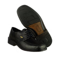 Black - Lifestyle - Cotswold Mens Stonehouse 2 Grain Leather Shoes