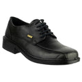 Black - Front - Cotswold Mens Stonehouse 2 Grain Leather Shoes