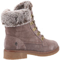 Taupe - Side - Hush Puppies Womens-Ladies Florence Mid Boots