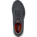 Charcoal - Pack Shot - Skechers Mens GOwalk 6 Bold Knight Trainers