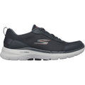 Charcoal - Back - Skechers Mens GOwalk 6 Bold Knight Trainers