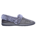 Charcoal - Back - Skechers Womens-Ladies Cozy Campfire Team Toasty Slippers