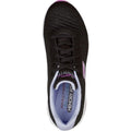 Black-Lavender - Side - Skechers Womens-Ladies Skech-Air Extreme 2.0 Classic Vibe Trainers