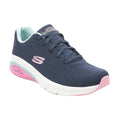 Navy-Light Blue - Front - Skechers Womens-Ladies Skech-Air Extreme 2.0 Classic Vibe Trainers