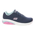 Navy-Light Blue - Back - Skechers Womens-Ladies Skech-Air Extreme 2.0 Classic Vibe Trainers