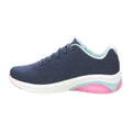 Navy-Light Blue - Side - Skechers Womens-Ladies Skech-Air Extreme 2.0 Classic Vibe Trainers