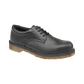 Black - Front - Dr Martens FS57 Lace-Up Shoe - Mens Boots - Safety Shoes