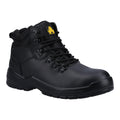 Black - Front - Amblers Unisex Adult 258 Leather Safety Boots