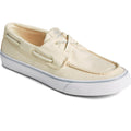 Ivory - Front - Sperry Mens Bahama II Boat Shoes