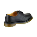 Black - Back - Dr Martens B8249 Lace-Up Leather Shoe - Unisex Shoes - Lace Shoes