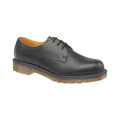 Black - Front - Dr Martens B8249 Lace-Up Leather Shoe - Unisex Shoes - Lace Shoes