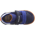 Navy-Royal Blue - Lifestyle - Geox Boys Kilwi Leather Trainers