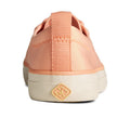 Peach - Back - Sperry Womens-Ladies Crest Vibe Trainers