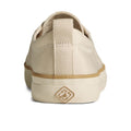 Cream - Back - Sperry Womens-Ladies Crest Vibe Trainers