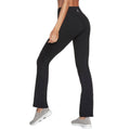Black - Back - Skechers Womens-Ladies Go Walk Original Trousers