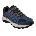 Navy-Orange - Front - Skechers Mens Equalizer 5.0 Trail Solix Leather Trainers