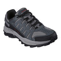 Charcoal-Black - Front - Skechers Mens Equalizer 5.0 Trail Solix Leather Trainers