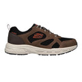Brown-Black - Back - Skechers Mens Oak Canyon Sunfair Suede Relaxed Fit Trainers