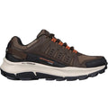 Brown-Orange - Back - Skechers Mens Equalizer 5.0 Trail Solix Leather Trainers