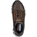 Brown-Orange - Lifestyle - Skechers Mens Equalizer 5.0 Trail Solix Leather Trainers