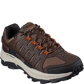 Brown-Orange - Front - Skechers Mens Equalizer 5.0 Trail Solix Leather Trainers