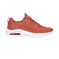 Rust - Back - Skechers Womens-Ladies Bobs Squad Air Sweet Encounter Trainers