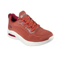 Rust - Front - Skechers Womens-Ladies Bobs Squad Air Sweet Encounter Trainers