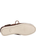 Chocolate - Back - Cotswold Womens-Ladies Idbury Suede Boat Shoes