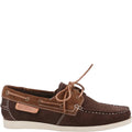 Chocolate - Side - Cotswold Womens-Ladies Idbury Suede Boat Shoes