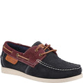 Navy - Front - Cotswold Womens-Ladies Idbury Suede Boat Shoes