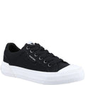 Black - Front - Rocket Dog Womens-Ladies Cheery 12A Canvas Trainers