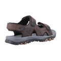 Brown - Side - Cotswold Mens Lansdown Leather Sandals