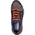 Navy - Lifestyle - Skechers Mens Max Protect Leather Trainers