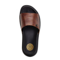 Brown - Lifestyle - Base London Mens Harko Leather Sandals