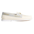 Tan - Side - Sperry Mens Authentic Original Seacycled Suede Shoes