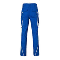 Royal Blue-White - Back - James and Nicholson Mens Level 2 Workwear Pants