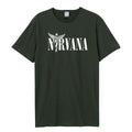 Charcoal - Front - Amplified Unisex Adult In Utero Nirvana T-Shirt