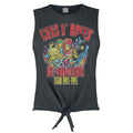 Charcoal - Front - Amplified Womens-Ladies Use Your Illusion Guns N Roses T-Shirt
