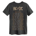 Charcoal - Back - Amplified Unisex Adult Rock Or Bust Tour AC-DC T-Shirt