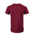 Burgundy - Side - Grindstore Mens Where Theres A Will T-Shirt