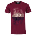 Burgundy - Front - Grindstore Mens Where Theres A Will T-Shirt