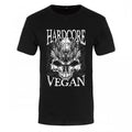 Black-White - Front - Grindstore Mens Hardcore Vegan T-Shirt